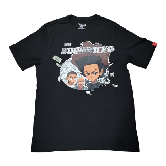 THE BOONDOCKS Other - THE BOONDOCKS Anime Manga Graphic Tee short sleeve  T-shirt Men X-Large